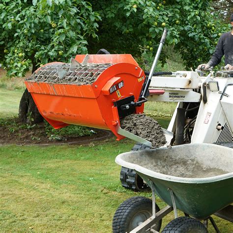 skid steer cement mixer used|used skid steer cement mixer.